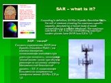 SAR – what is it? According to definition, SAR (or Specific Absorbtion Rate) is the unit of measure showing the maximum specific capacity, absorbed by a human body at usual conversation by a cellular telephone. The maximum safe level – 2,0. And the overwhelming majority of modern phones have SAR fro