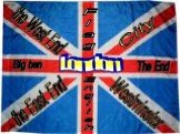 London City the West End the East End Westminster Flag English Big ben The End