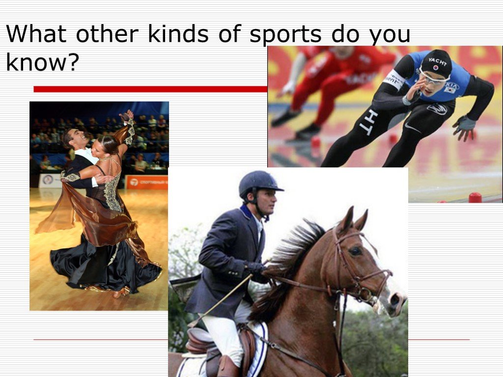 What people do sports for