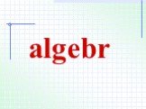 algebr
