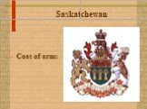 Saskatchewan Coat of arms