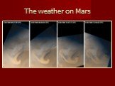 The weather on Mars