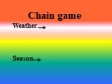 Chain game Weather Season