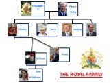 Harry William Anne Charles Andrew Elizabeth II Prince Philip Kate Middleton THE ROYAL FAMILY