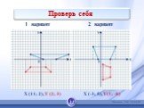 2 вариант X (11; 2), Y (2; 3) X (-3; 5), Y(1; -8) 1 вариант