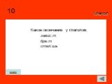 10. Какое окончание у глаголов: завис.т бре.т стел.шь