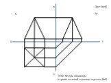Лист №45. «ТРИ ВИДА» пирамиды (строим на левой странице чертежа №6). Y