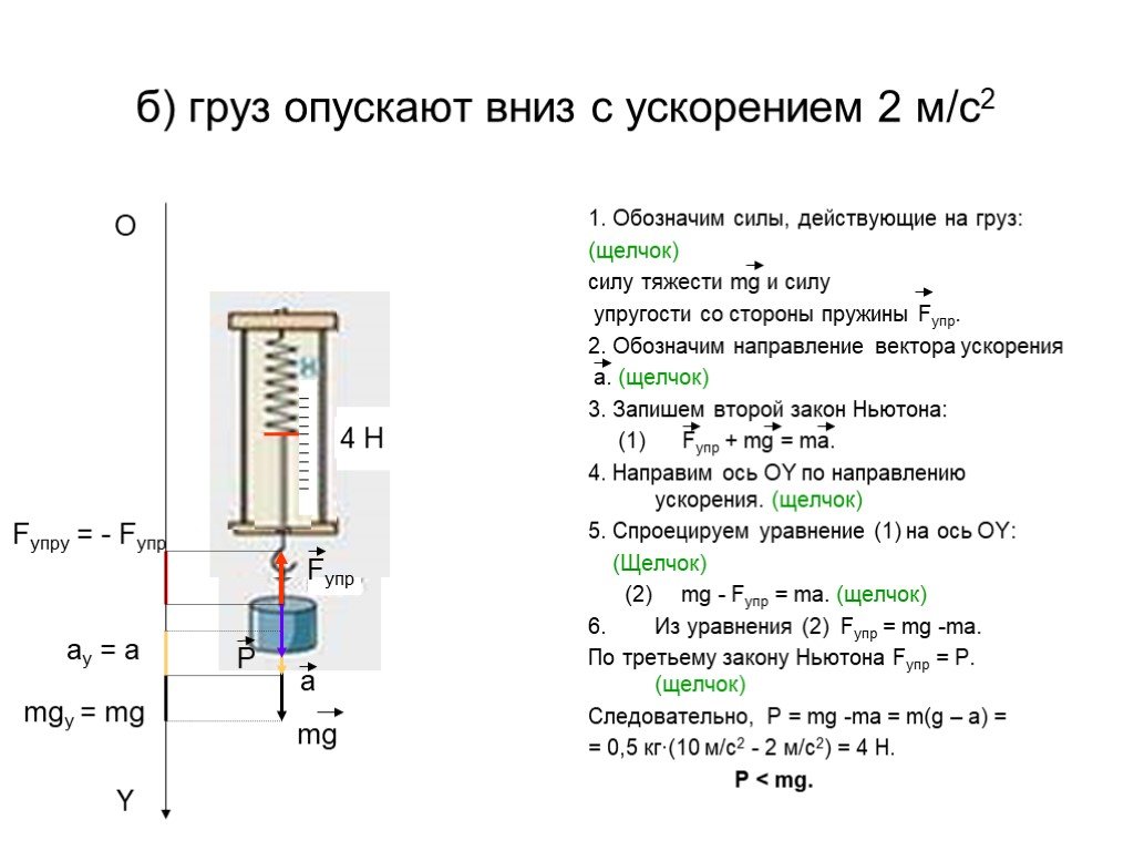 На сколько отличаются силы упругости пружин динамометров действующие на грузы рисунок 64 65