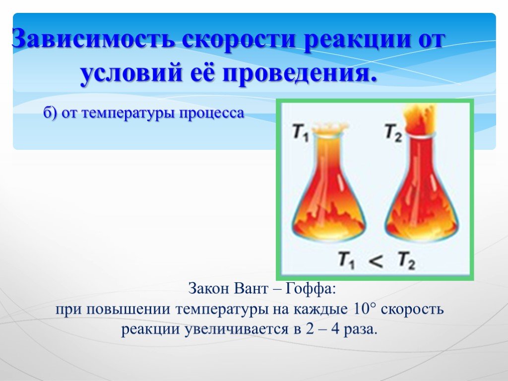 Пример реакции температуры. Зависимость скорости химической реакции от температуры реакции. Примеры зависимости скорости химических реакций от температуры. Скорость химической реакции температура. Влияние температуры на скорость реакции.