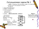 Собери пирамиду. Составьте блок-схему по словесному алгоритму используя цикл «ПОКА». Алгоритм. Взять большее кольцо. Надеть на подставку. Если кольца не закончились, выполни шаг 2. Конец. Демонстрационное решение: + -. Логическим выра-жением является условие «кольца не закончились». В цикле «ПОКА» в