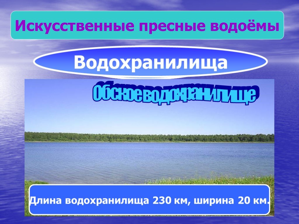 Длина водохранилища на 200 км больше. Искусственные пресные водоемы. Самый большой пресный водоем. Водохранилище Алтайского края. Сообщение о водоёмах Алтайского края.