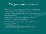 Как распознать лжеца. Распознать лжеца можно по жестам, выражению лица (мимике) и особенностям речи. (Однако, невербальные знаки часто являются неоднозначными) Нервозность. Человек совершает лишние движения, суетится без причины Особенности взгляда: ускользающий взор, не смотрит в глаза Очень приста