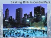 Skating Rink in Central Park