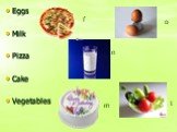 Eggs Milk Pizza Cake Vegetables f n o m t