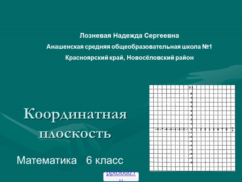 Проект по теме координатная плоскость 6 класс