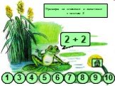 2 + 5 2 + 8 2 + 3 2 + 7 2 - 1 2 + 6 2 + 4 2 + 1 2 + 2 1 3. Примеры на сложение и вычитание с числом 2