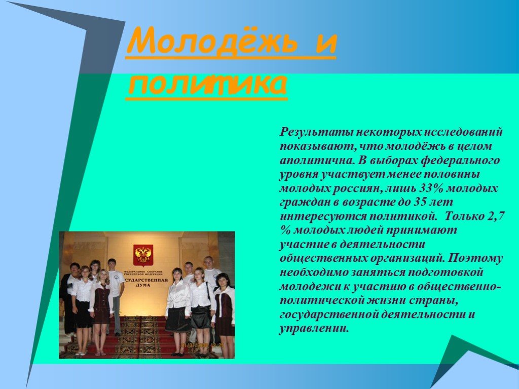 Музыка в жизни молодежи проект