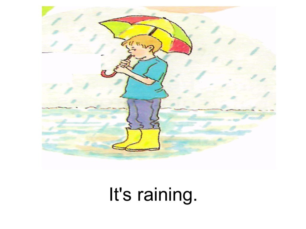 Is it raining ответ. Its raining. Дождливо на английском. Карточки по английскому дождливый. Карточки its raining.