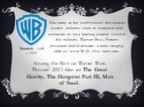 Founded: April 4, 1923. Has been at the forefront of the motion picture industry since its inception and continues to be a leading creative force in the industry. Warner Bros. Pictures produces and distributes a wide-ranging slate of some 18-22 films each year. Among the films on Warner Bros. Pictur