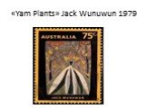 «Yam Plants» Jack Wunuwun 1979