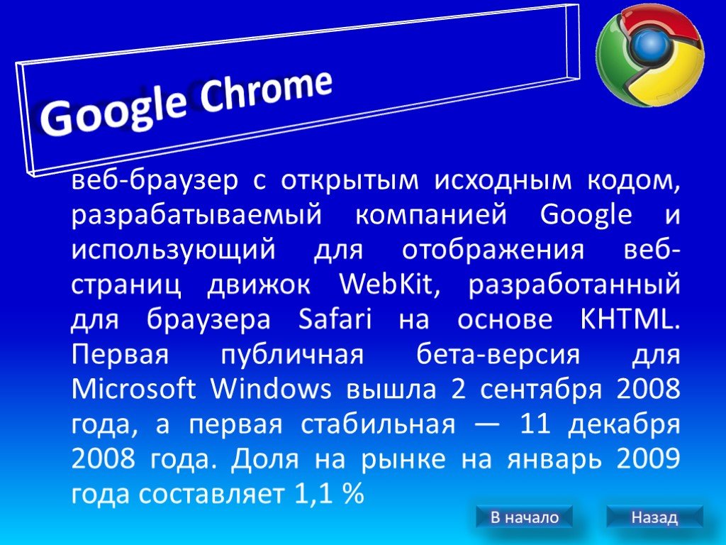 Презентация на тему о программах браузера в интернете