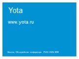 www.yota.ru