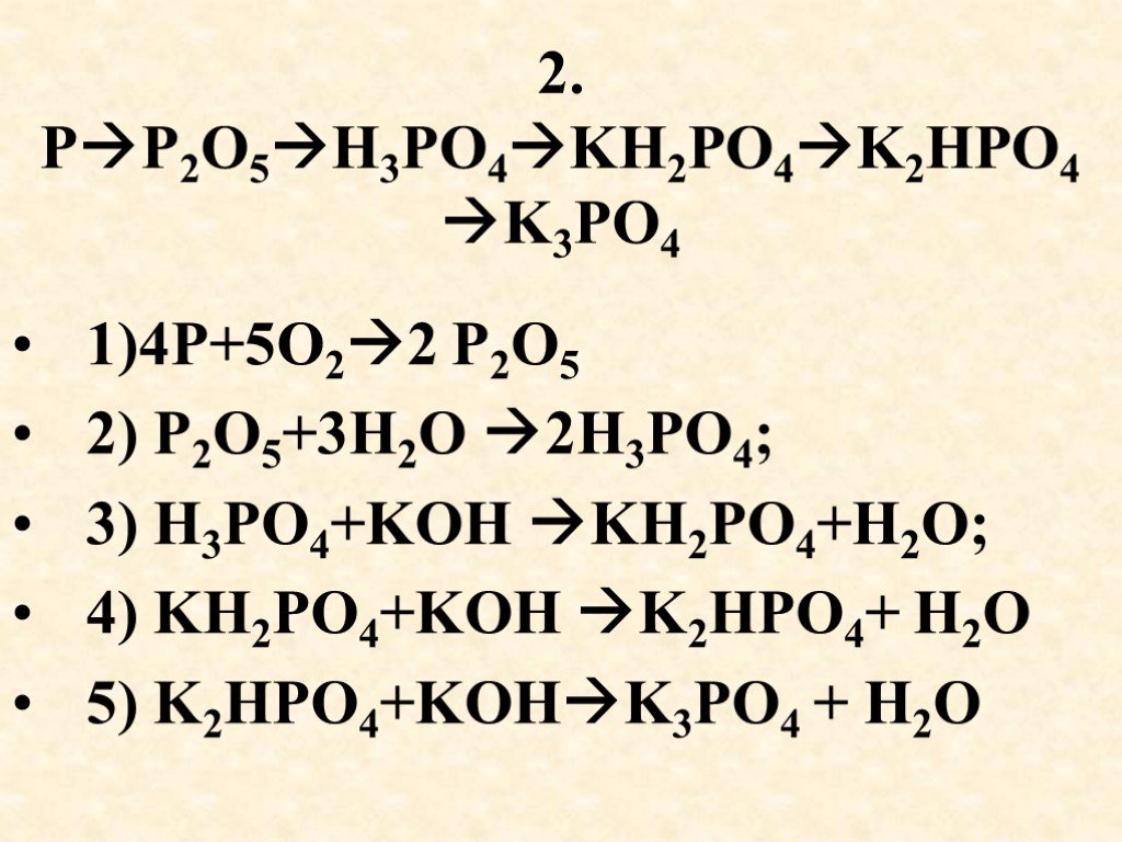 Определите вещества x и y в схеме превращений p x ph3 y