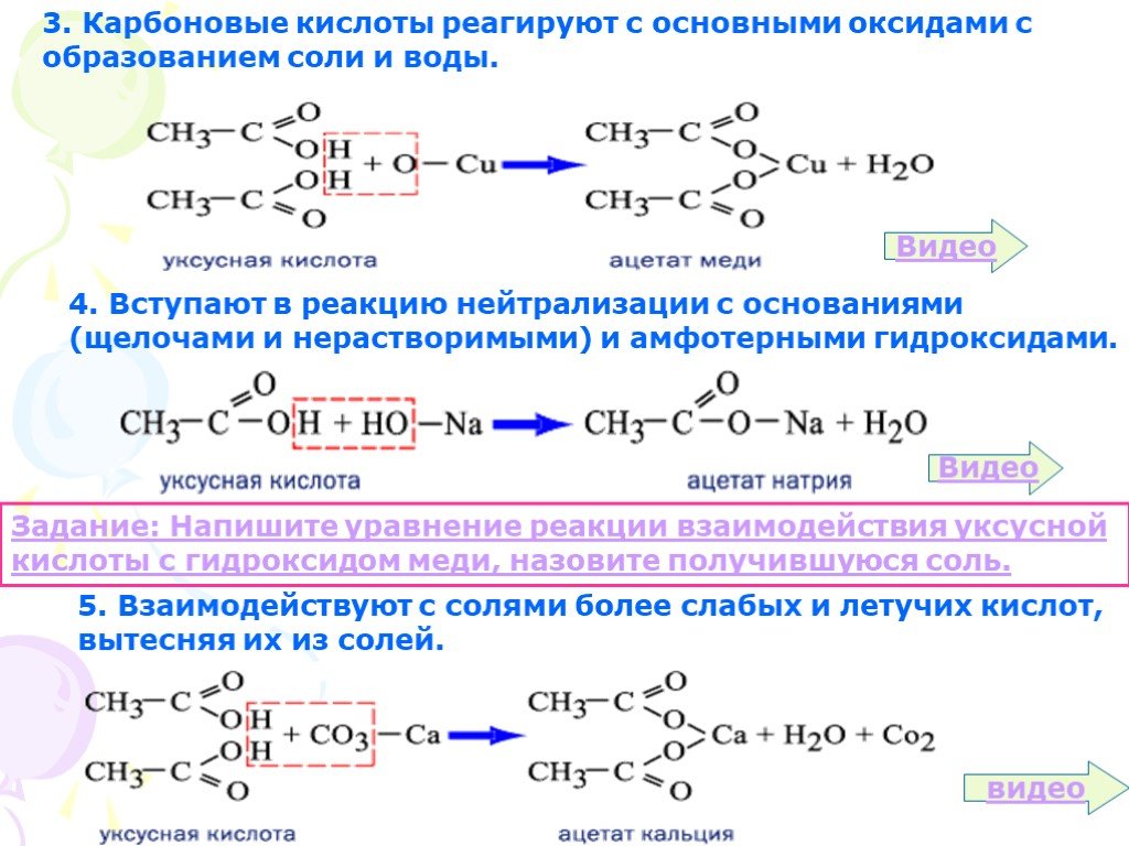 Уксусная кислота основный оксид. Взаимодействие карбоновых кислот с гидроксидами. Реакция карбоновой кислоты с гидроксидом меди 2. Взаимодействие карбоновых кислот с нерастворимыми основаниями. Карбоновые кислоты и ch3mgcl.