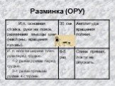 Разминка (ОРУ)