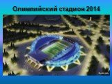 Олимпийский стадион 2014