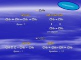С4Н8 алкен циклоалкан СН2 = СН – СН2 – СН3 СН2 – СН2 бутен - 1 I I CН2 – CН2 циклобутан С4Н6 алкин диен СН ≡ С – СН2 – СН3 СН2 = СН – СН = СН2 бутин – 1 бутадиен – 1,3. Углеводороды.