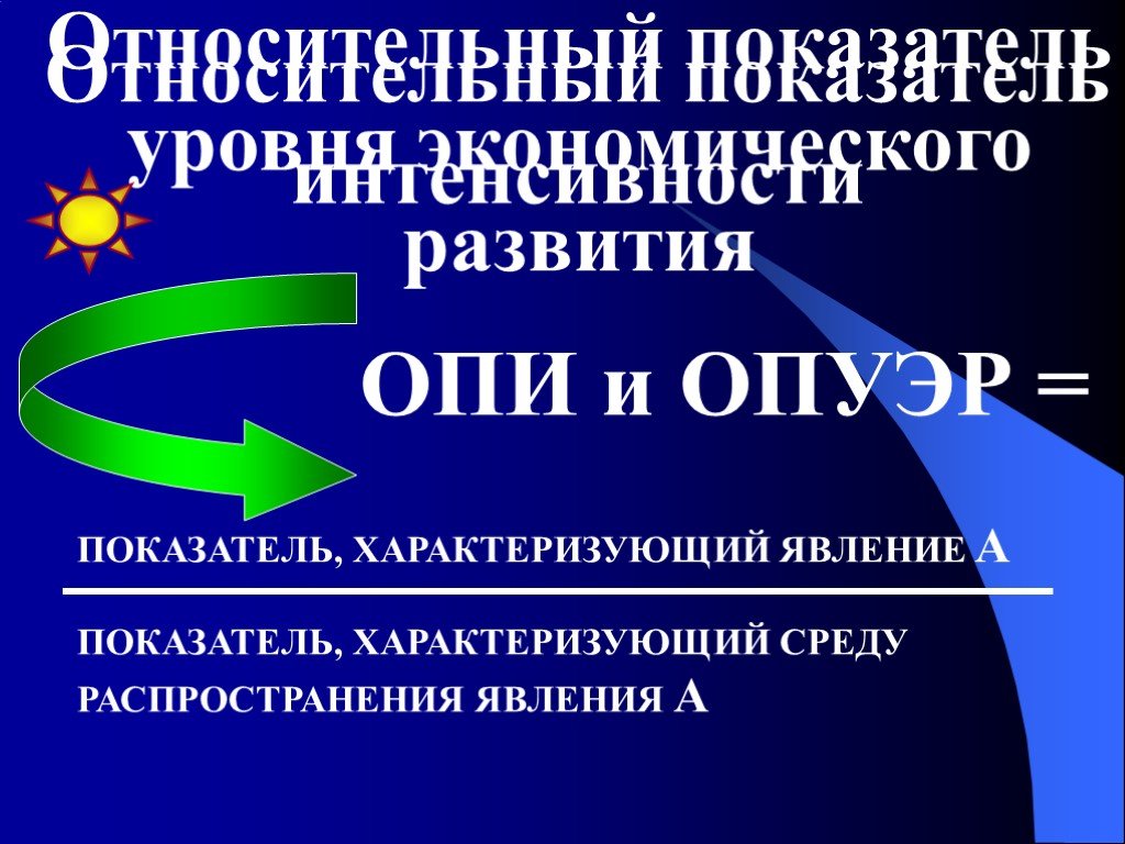 Относительный уровень. Относительный показатель уровня экономического развития. Относительная величина уровня экономического развития. Относительные показатели экономического развития. Относительные показатели уровня экономического развития (ОПУЭР).