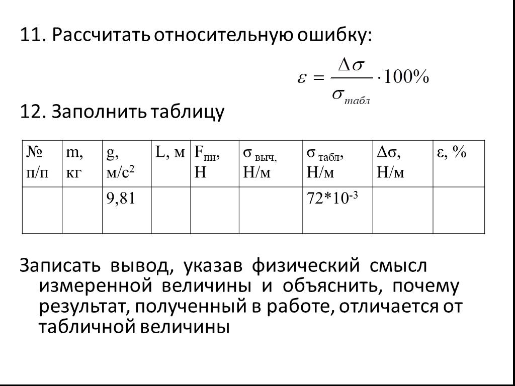 Лабораторная работа поверхностного натяжения жидкости. Практическая работа 8 измерение поверхностного натяжения жидкости. Измерение поверхности натяжения жидкости таблица. Измерение поверхностного натяжения жидкости лабораторная работа 10. Определение поверхностного натяжения жидкости лабораторная работа.