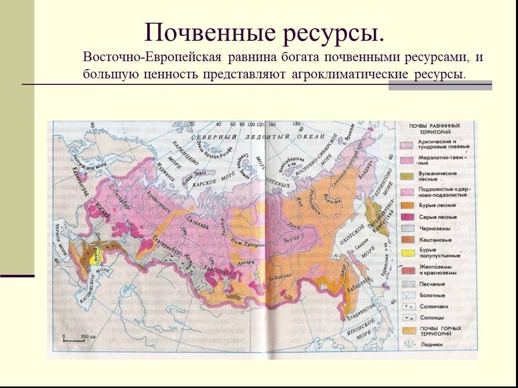 Карта почв западной сибири