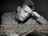 Stephen Edwin King (born September 21, 1947) is an American author of contemporary horror, suspense, science fiction and fantasy. His books have sold more than 350 million copies and many of them have been adapted into feature films, television movies and comic books. King has published fifty novels