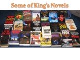 Some of King’s Novels