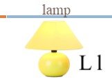 lamp L l