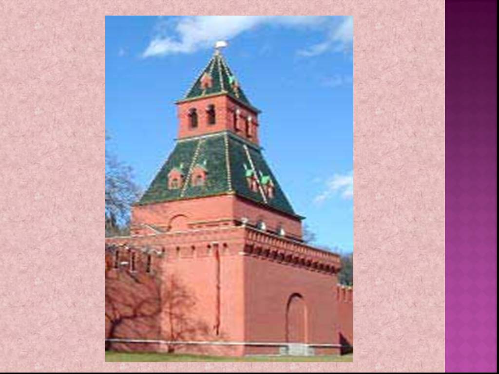 Спасская башня кремля история