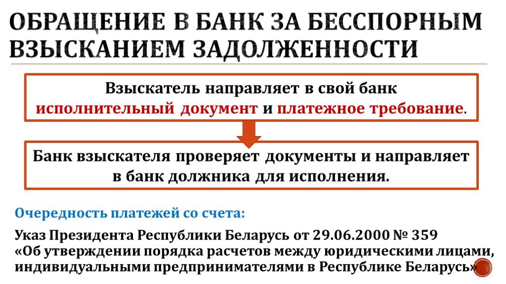 Взыскание налогов в бесспорном порядке производится. Исполнительное производство презентация. Бесспорное взыскание. Очередность взыскания в исполнительном производстве. Взыскание бесспорное ГПК.