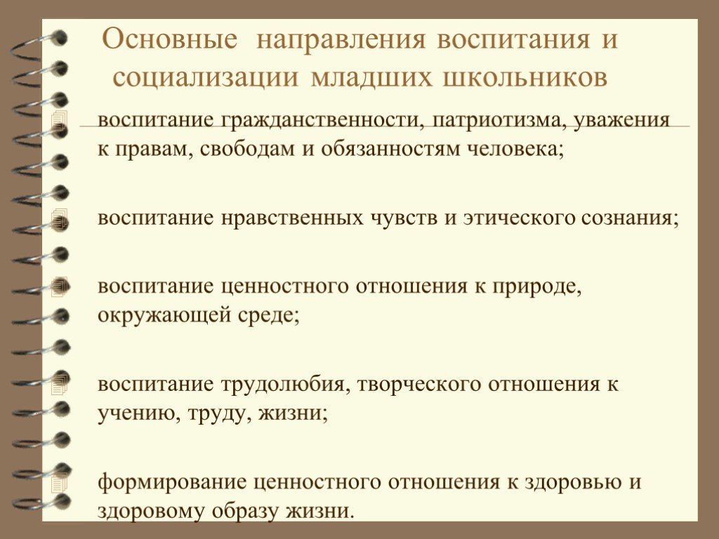 Социализация и воспитание личности проект