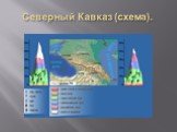 Северный Кавказ (схема).