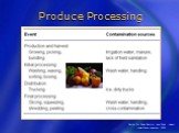Produce Processing