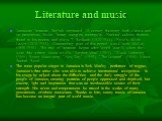 Literature and music. Jamaican literature English originated 18 century focusing both classic and on prestigious Soviet literary samples metropolis. National echoes themes found in his poems and plays, T. Redkam (1870-1933), Novels HJ de Lisser (1878-1944). Outstanding poet of this period was Claude
