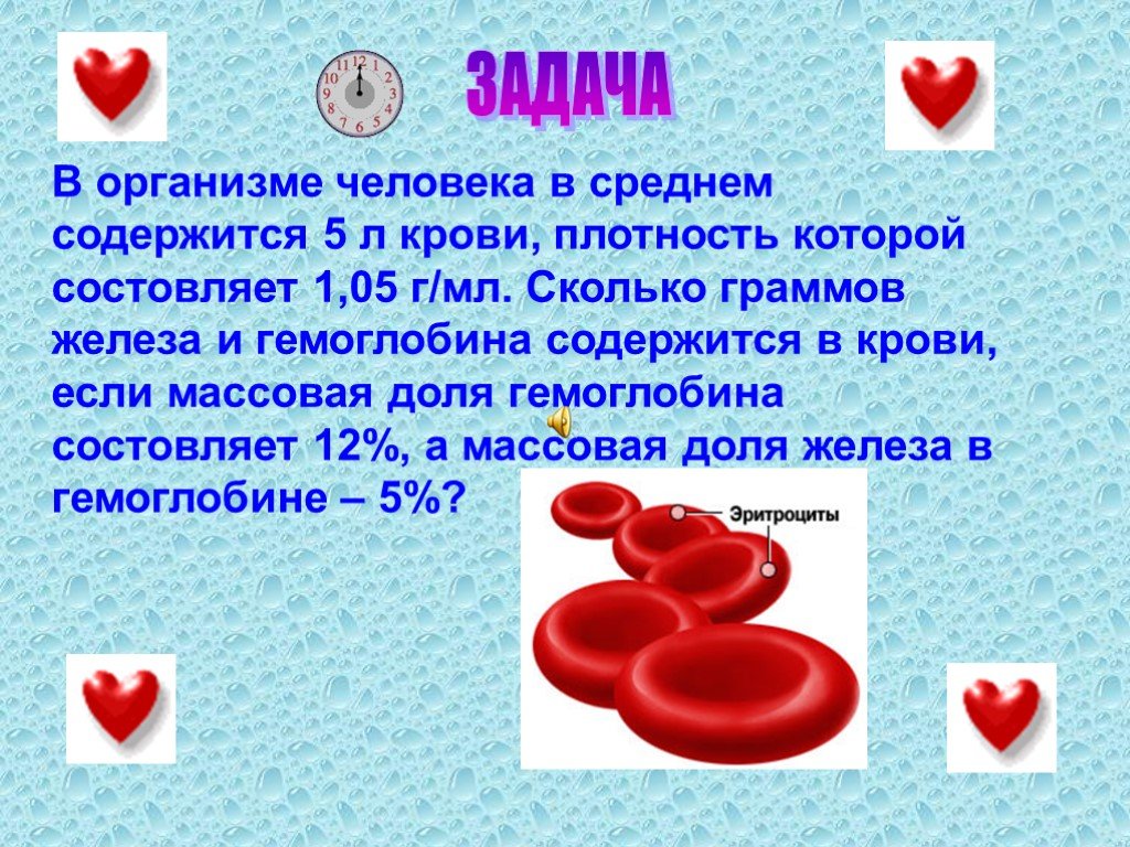 Сколько литров крови в человеке у мужчин