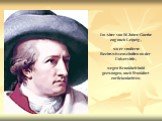 Im Alter von 16 Jahre Goethe zog nach Leipzig , wo er studierte Rechtswissenschaften an der Universität , wegen Krankheit bald gezwungen, nach Frankfurt zurückzukehren.