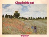 Claude Monet “Poppies”