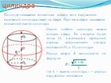 Сфера, описанная около цилиндра. Цилиндр называется вписанным в сферу, если окружности оснований цилиндра лежат на сфере. При этом сфера называется описанной около цилиндра. Около любого цилиндра можно описать сферу. Ее центром будет точка O, являющаяся серединой отрезка, соединяющего центры основан