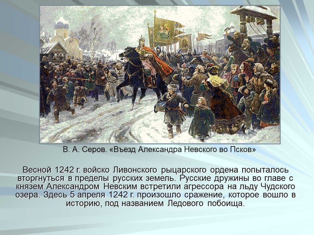 Место сражения в котором русское войско под командованием князя александра ярославовича в 1242 карта