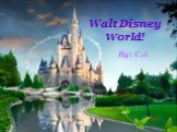 Walt Disney World! By: C.J.