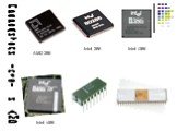Прародители Intel и AMD. AMD 286 Intel 286 Intel i386 Intel i486